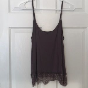 AEO Soft & Sexy Tank w/ lace detail